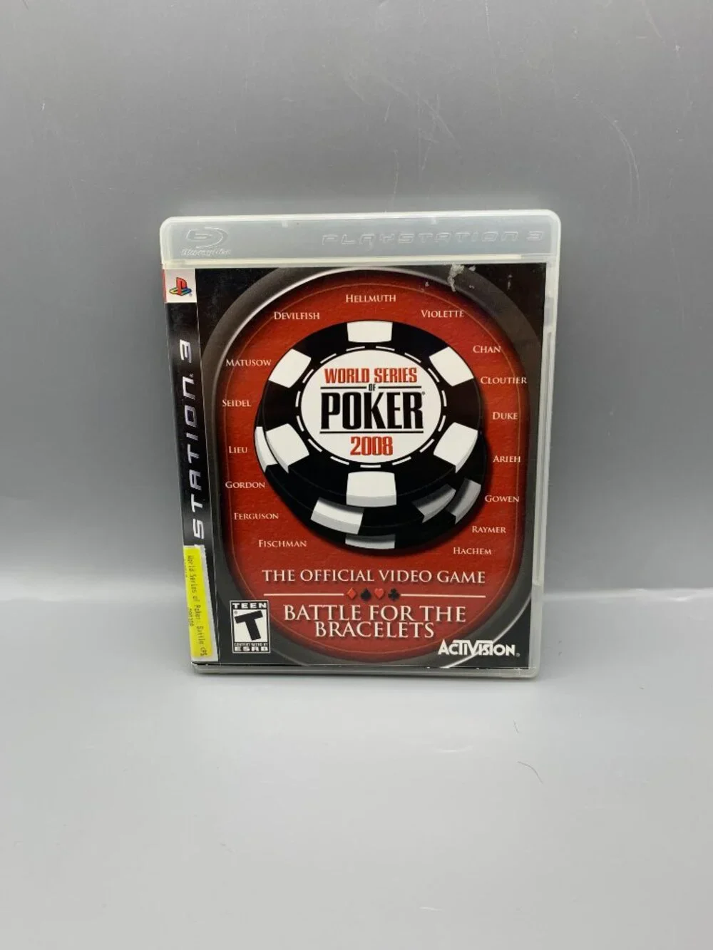 PS3 Playstation 3 World Series of Poker 2008 